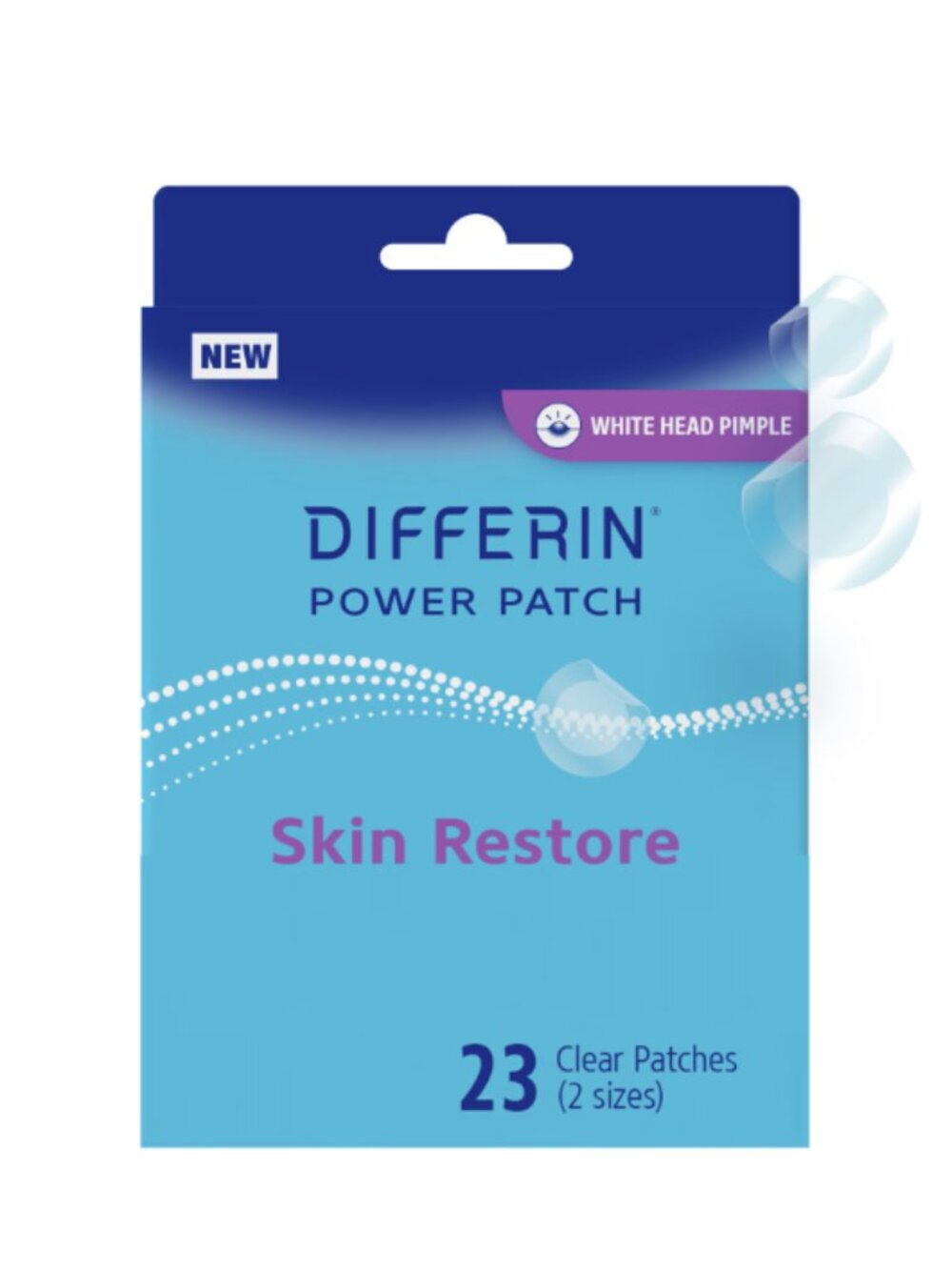 Differin Skin Restore Hydrocolloid Pimple Patches for Acne – 23 ct